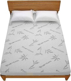 Bamboo Waterproof Mattress Protector (size: Cal King)